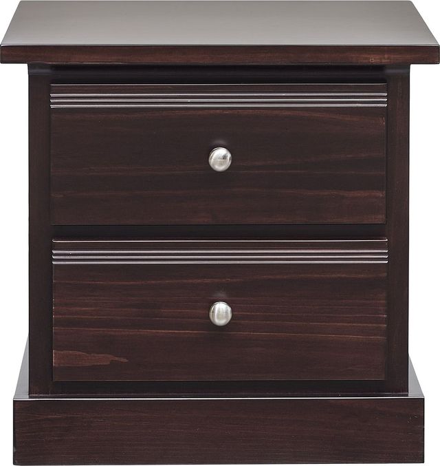 Mako Wood Furniture Inc. Claudette 21" X 21.5" Nightstand-1