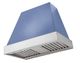 AGA Euclid 36" Carnaby Blue Wall Mounted Range Hood  with Polished Chrome Trim-0