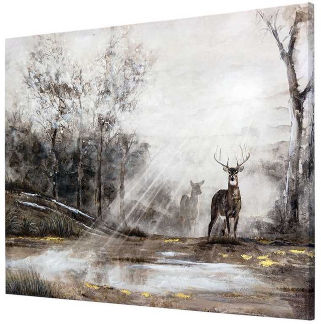 YHD A Dear's Path Wall Art-2