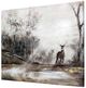 YHD A Dear's Path Wall Art-2