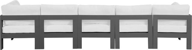 Meridian Furniture Nizuc White Outdoor Patio Modular Sofa-3