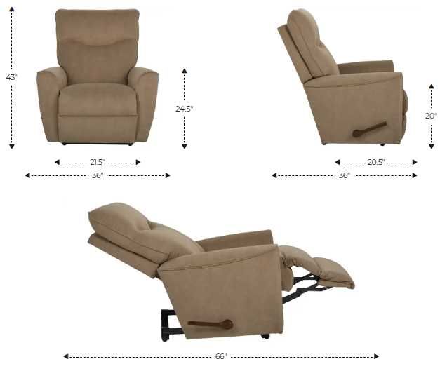 La-Z-Boy® Belmont Chestnut Manual Wall Recliner-2