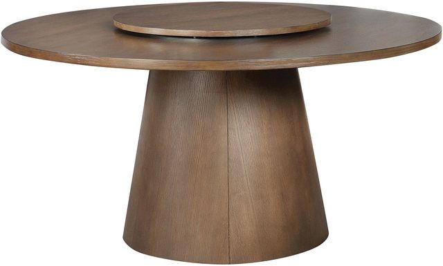 Coaster® Beverly 7-Piece Dark Cocoa/Dark Grey Dining Set-1