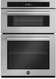 Bertazzoni Professional Series 30'' Stainless Steel Oven/Micro Combo Electric Wall Oven with Self-Clean -0