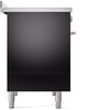 Ilve® Professional Plus II 40" Glossy Black Pro Style Induction Range-4