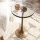 Classic Home Fabiana Brass End Table-4