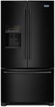 Maytag® 36" 24.7 Cu. Ft. Black French Door Refrigerator-0