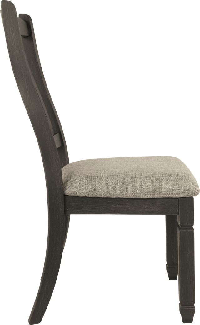 Signature Design by Ashley® Tyler Creek Black/Grayish Brown Dining Side Chair-1