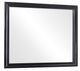 Coaster® Miranda Black Mirror-0