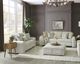Furniture of America® Cochrane Beige/Cream Sofa-1