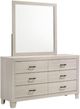 Elements International Makayla Natural Mirror-1