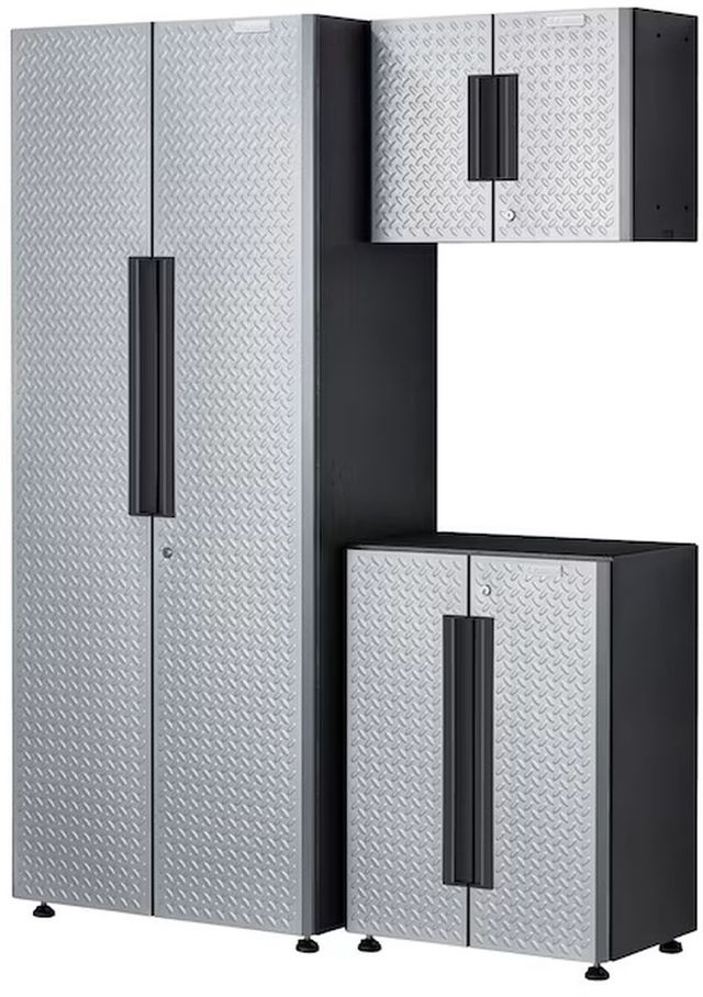 Gladiator® Silver Tread Flex Cabinet System I-3