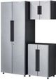 Gladiator® Silver Tread Flex Cabinet System I-3