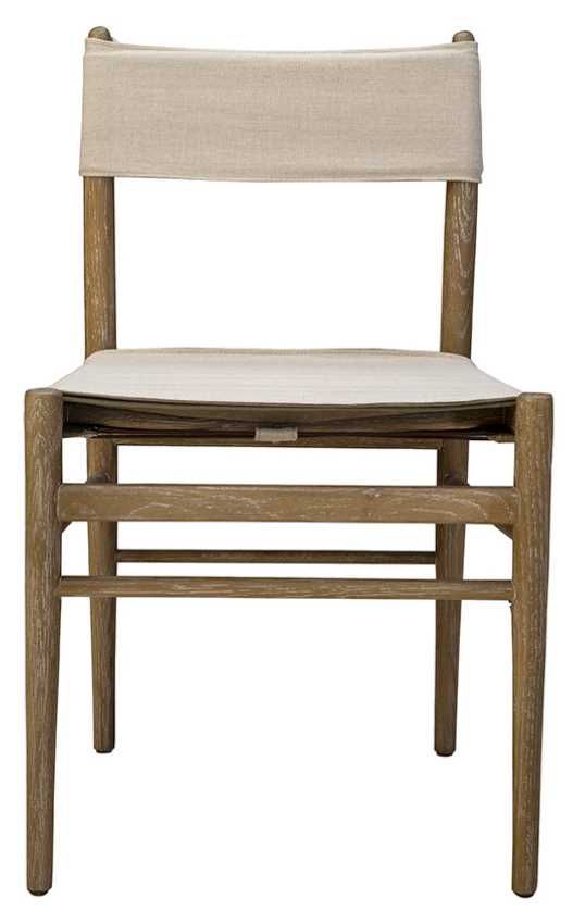 Furniture Classics Prescott Brown/White Dining Side Chair-1