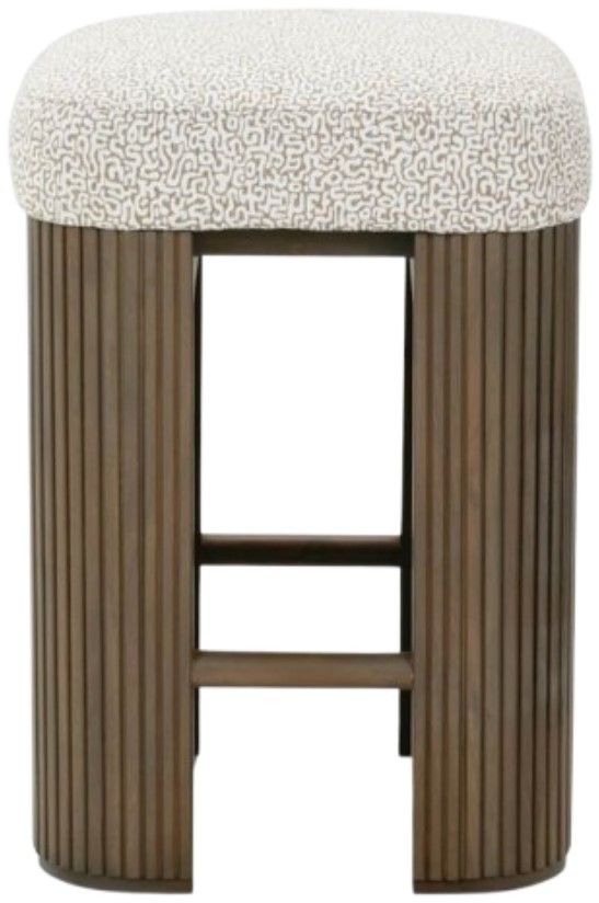 Rowe® Customizable Kindred Upholstered  Barstool-1