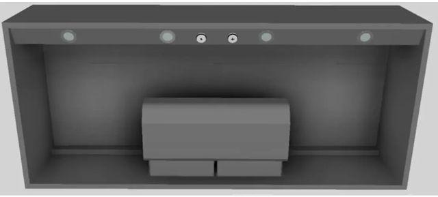 Vent-A-Hood® 54" Gunsmoke Wall Mounted Range Hood-3