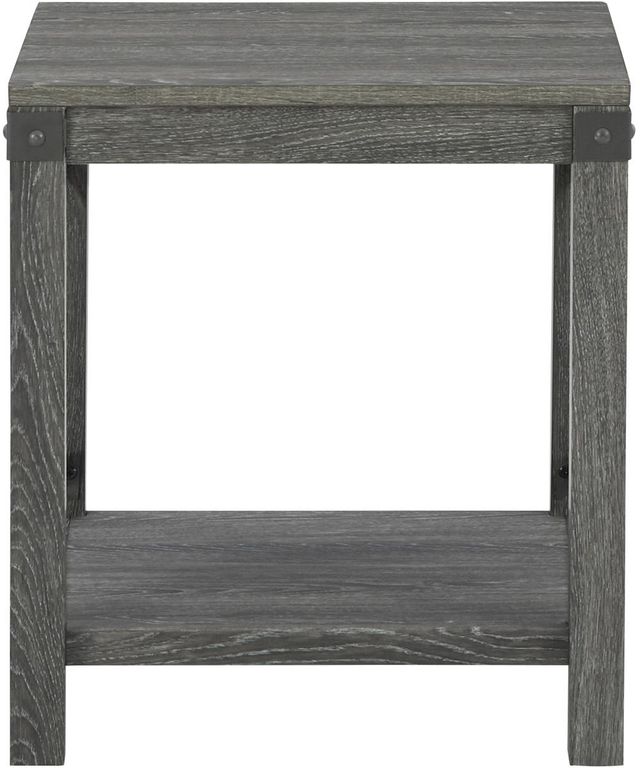 Signature Design by Ashley® Freedan Grayish Brown End Table-1