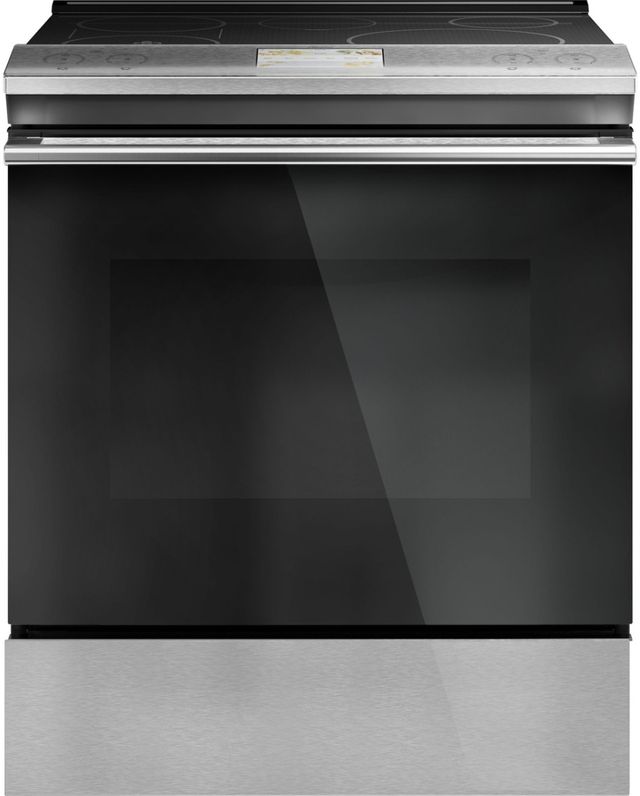 Café™ 30" Platinum Glass Slide in Induction Range