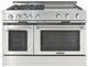 Capital Cooking™ Grand Chef 48" Stainless Steel Open Burner Pro Style Gas Range with 24" Griddle-0