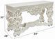 ACME Furniture Adara Antique White Sofa Table-2