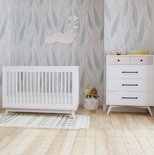 Westwood Design Rowan Ash Linen Cottage Crib-1