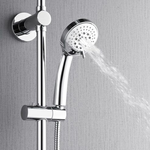 Forno Acqua AcquaSPA Polished Chrome Retrofit Shower System 1.8 GPM-1