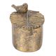 A & B Home Antique Gold 6" Trinket Box-3