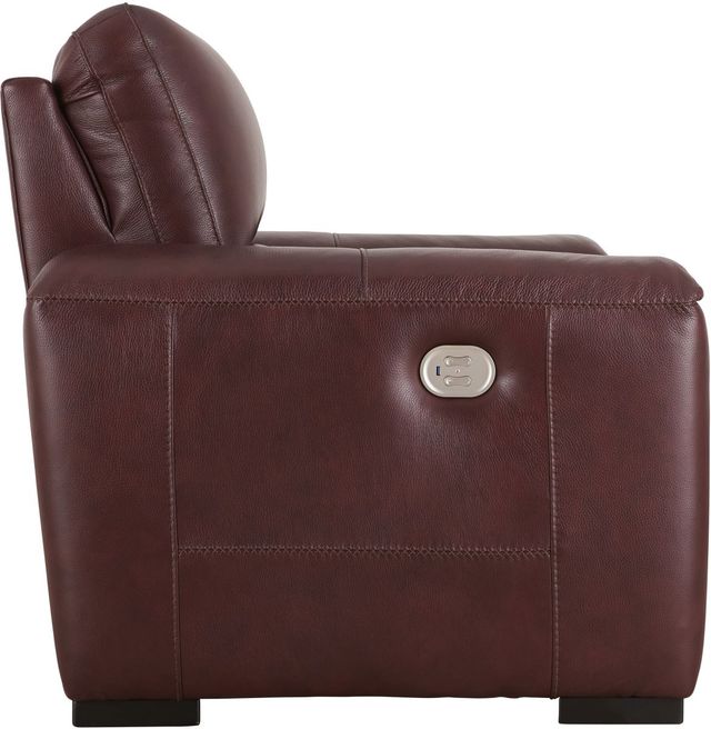 Signature Design by Ashley® Alessandro Garnet Power Recliner with Adjustable Headrest-2