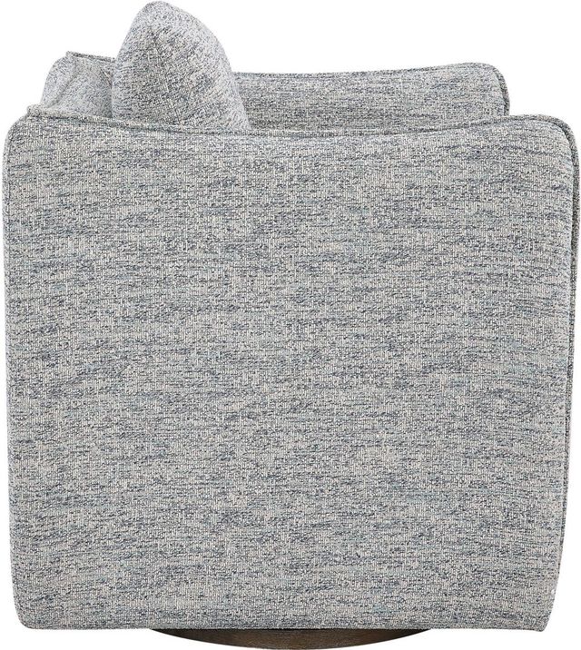 Uttermost® Corben Blue Swivel Chair-3