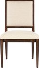 Hooker® Furniture Archives Classic Walnut/Curate Wheat Upholstered Dining Side Chair-2