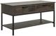 International Furniture Direct Dark Mita Stained Dark Sofa Table-0