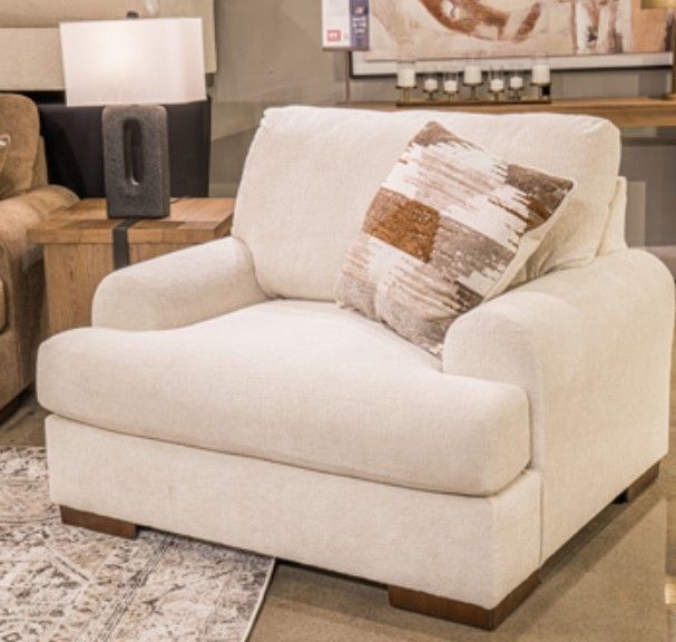 Signature Design by Ashley® Nolenburg Sand Chair and a Half-1