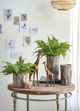 A & B Home Brown Tall Fillmore Planter-2