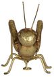A & B Home Gold Medium Grasshopper Decorative Figurine-3