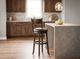 Sunny Designs™ Scottsdale Black Walnut 17" Swivel Bar Stool-1
