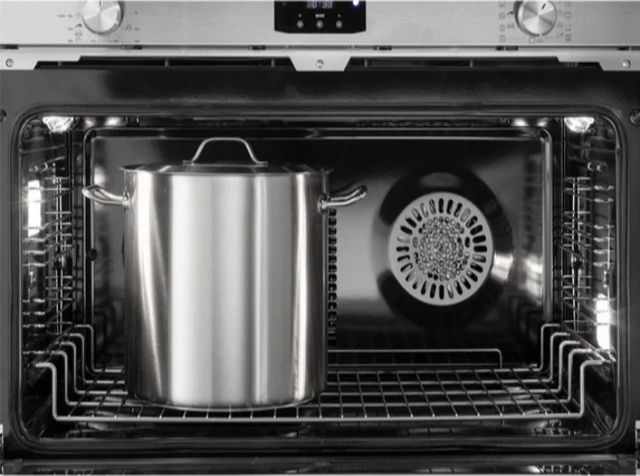 Verona® Stainless Steel 30'' Telescopic Gliding Rack Wall Oven-2