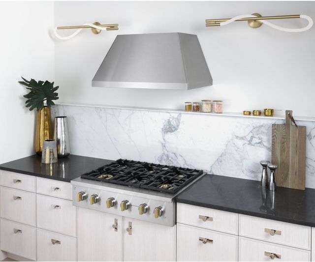 Monogram® Statement Collection 36" Stainless Steel Wall Mounted Range Hood-4