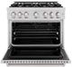 ZLINE Classic 36" Stainless Steel Pro Style Gas Range -1