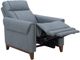 Parker House® Conrad Blue Dusk Power High Leg Recliner with Headrest-5