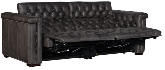 Hooker® Furniture MS Savion Bellagio Gravel Power Reclining Sofa with Power Headrest-4