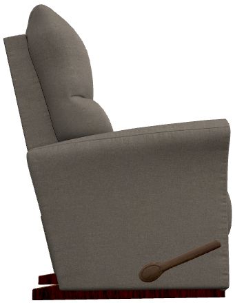 La-Z-Boy® Rowan Mushroom Manual Rocking Recliner-2