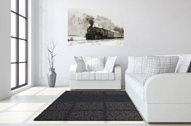 Classy Living Railroad Smoke Wall Art-1