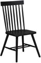 Coaster® Strouse 5-Piece Black Wood Dining Table Set-5