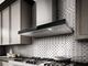 Elica Techne Series Mezzano 36" Stainless Steel with Black Glass Wall Mounted Range Hood-4