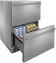 Marvel Essential Collection 24" 5 Cu. Ft. Stainless Steel Refrigerator Drawer-2