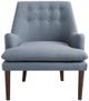 Olliix by Madison Park Blue Taylor Mid-Century Accent Chair-0