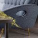 A & B Home Gold/Smoky Grey Sofa-4