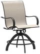 Homecrest™ Outdoor Living Customizable Holly Hill Aluminum/Fabric Outdoor Sling Swivel Rocker Balcony Stool-0