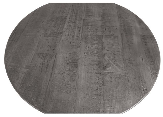 Signature Design by Ashley® Sharzane Grayish Brown Round End Table-2