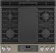 GE® 30" Fingerprint Resistant Slate Slide In Convection Gas Range-3